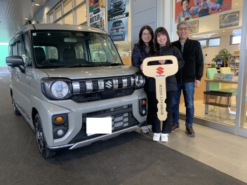 スペーシアギアご納車しました！